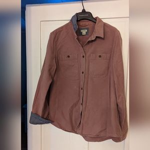 LL Bean button up chamois shirt